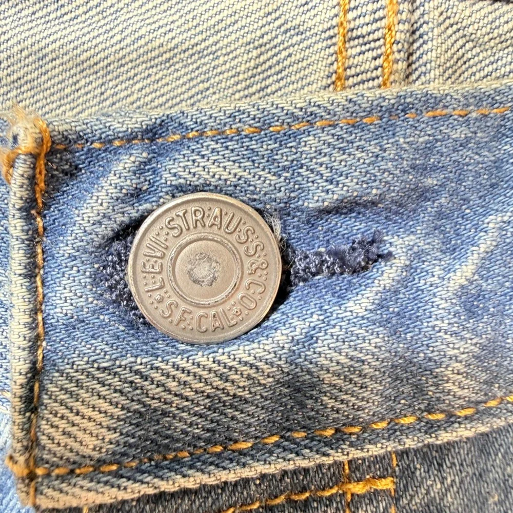 Levis 501 Original Fit Jeans Straight Leg Button‎ Fly 100% Cotton Blue Black